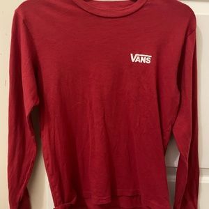 Red vans long sleeve
